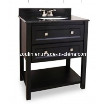 Classic Solid Wood Bathroom Vanity (BA-1107)